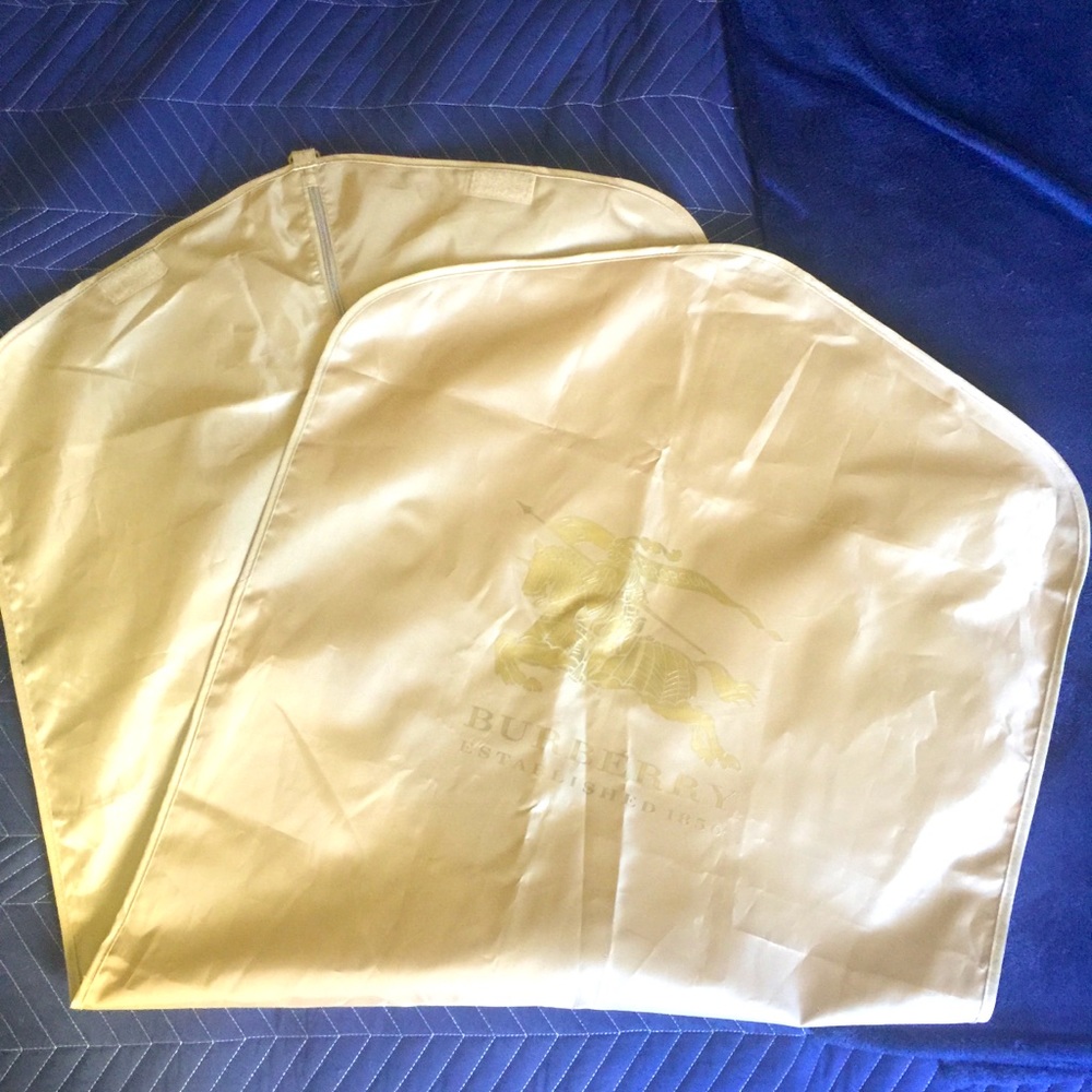 Burberry garment bag - used